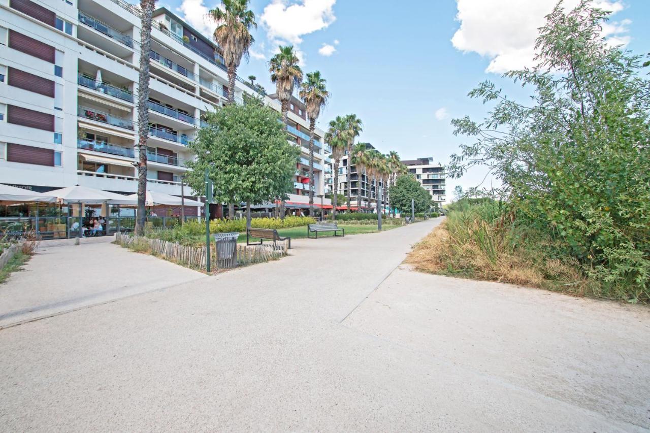 Ferienwohnung Superbe Appt Port Marianne, Parking Prive, 4 Personnes Montpellier Exterior foto